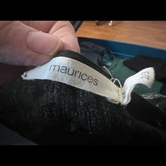 Maurices’ Black and White Kimono - Picture 3 of 6